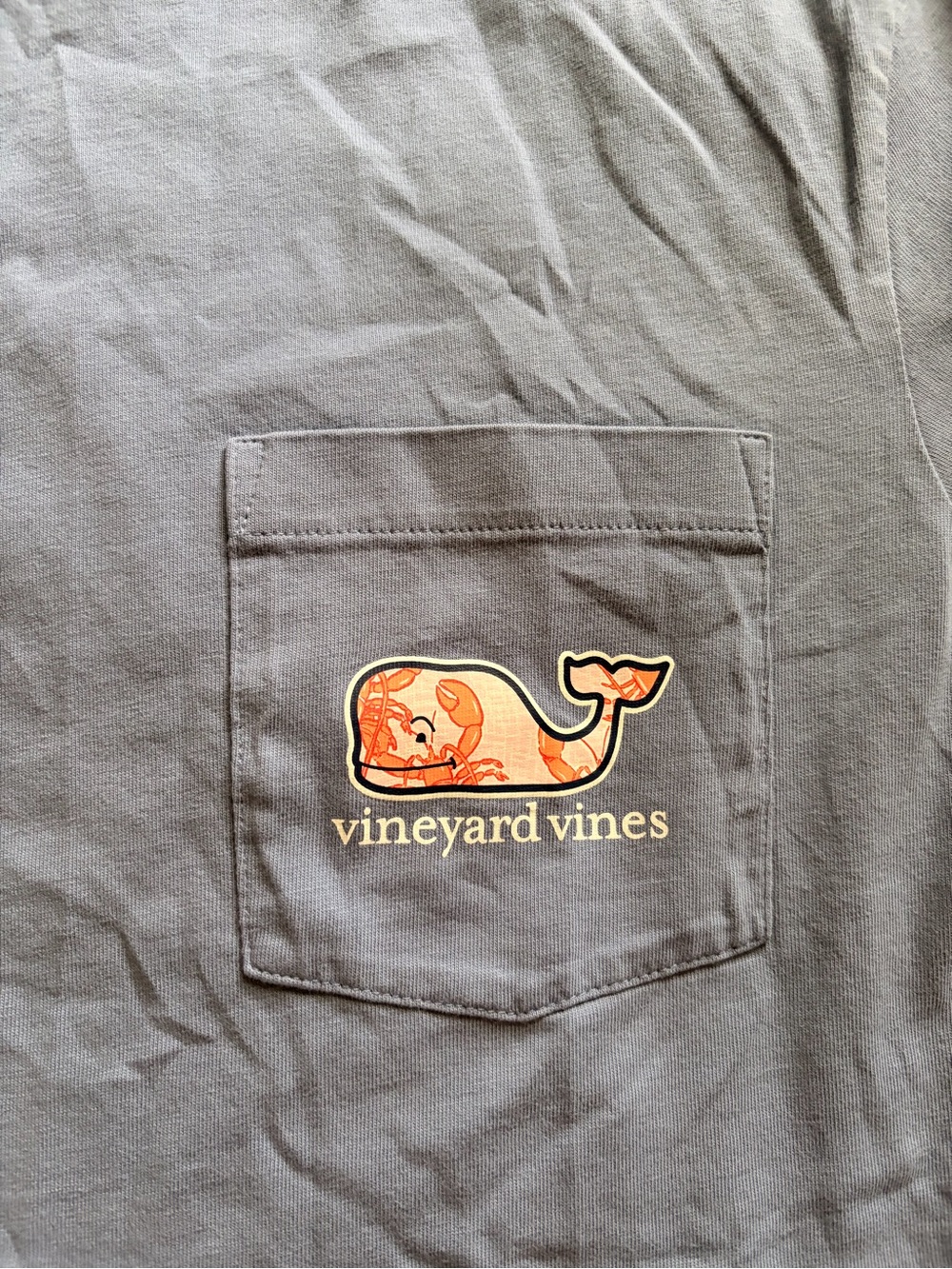 Vineyard Vines Pocket T-Shirt - Blue - Picture 2 of 6